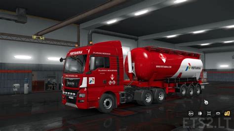 Pertamina Skin For Feldbinder Kip Trailer Pack Ets Mods