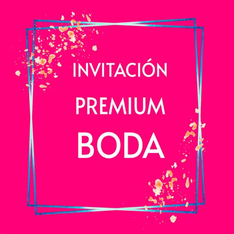 Invitaci N Boda Premium Smart Invite