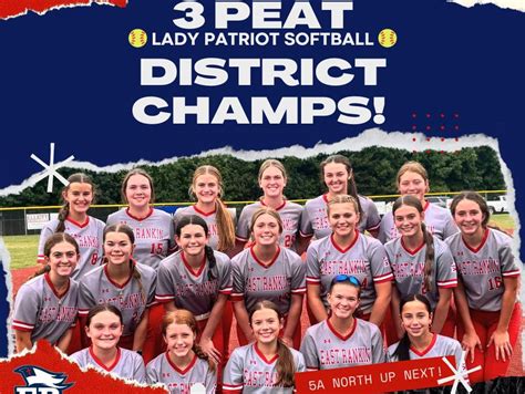 Era Softball Girls Three Time District Champions
