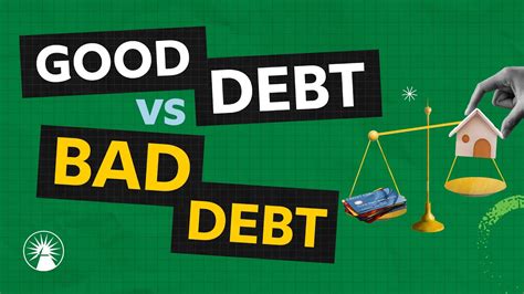 Good Debt Vs Bad Debt Fidelity Investments Youtube