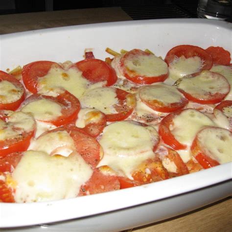 Berbackene Nudeln Mit Tomaten Und Mozzarella Rezept Essen Und Trinken