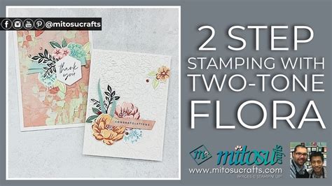 Step Stamping Cardmaking And Papercraft Live Demonstration With