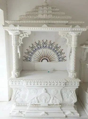 White Marble Temple Design Antique At Rs 325000 In Makrana ID