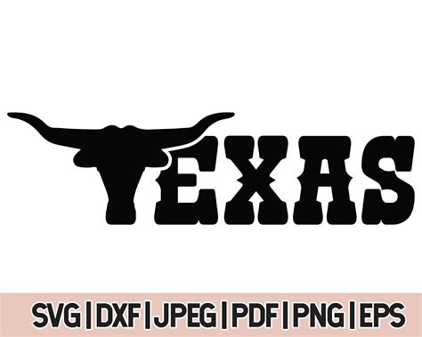 Texas Svg Texas State Svg Longhorn Svg Texas Cut File Etsy