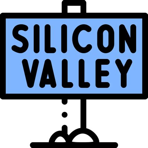 Silicon valley Detailed Rounded Lineal color icon