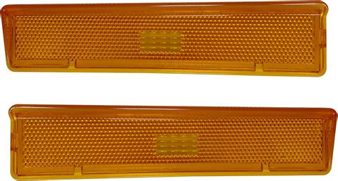 Kyyet Front Bumper Side Marker Light Reflector Compatible