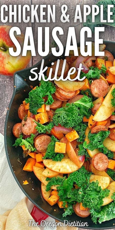 Chicken Apple Sausage Skillet Recipe Chicken Apple Sausage Chicken