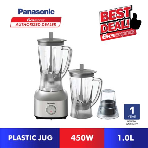 Panasonic Durable Lightweight Blender Twin Jug Dry Mill W L