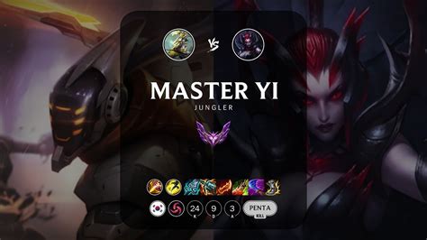 Master Yi Jungle Vs Elise Kr Master Patch 147 Youtube