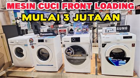 Review Harga Mesin Cuci Front Loading Terbaik Mesin Cuci Bukaan