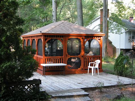 Treated Wood Garden Gazebo Country Lane Lancaster Pa Amish Built 10