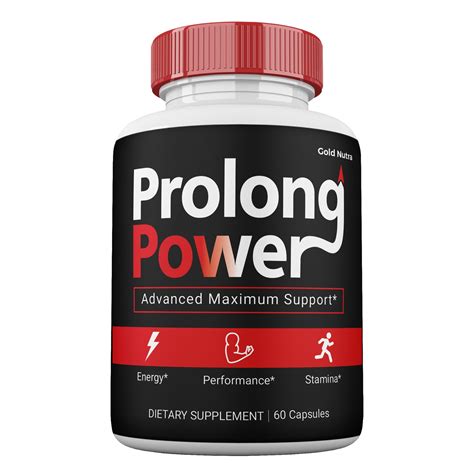 1 Pack Prolong Power Maximum Performance Male Supplement Prolong