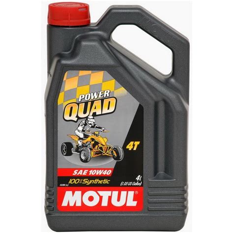 Motul Power Quad T Synthetic Atv Oil Fortnine Canada