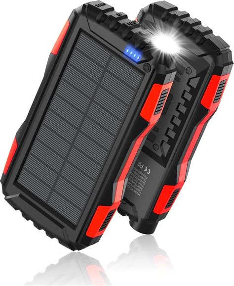 Banco de energía solar cargador solar 42800mAh Power Bank cargador