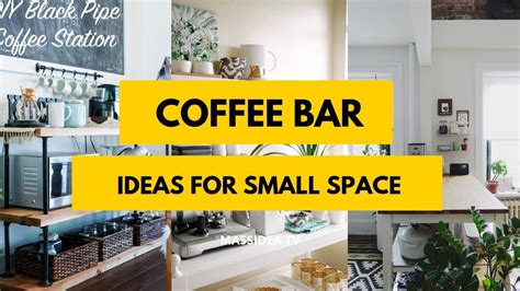 95 Awesome Coffee Bar Ideas For Small Space YouTube