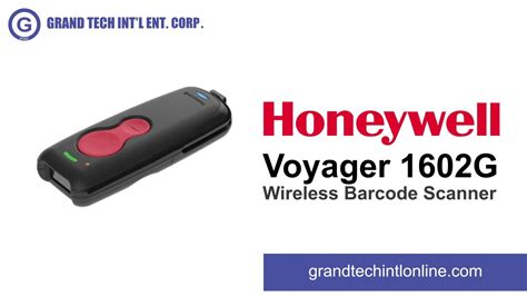 Honeywell Voyager 1602G Wireless Barcode Scanner YouTube