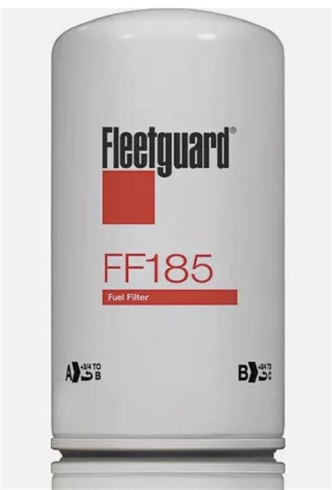 FLEETGUARD FF185 - Fuel filter cross reference