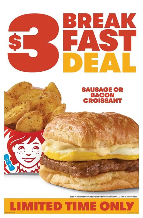 Wendy S Breakfast Deal Mile High On The Cheap