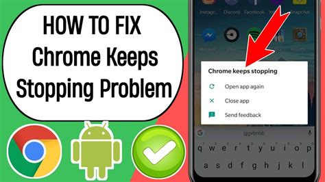 How To Fix Chrome Keeps Stopping Problem Chrome Keeps Stopping On