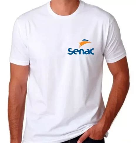 Camiseta Do Senac Camisa Do Senac Uniforme Senac Unissex