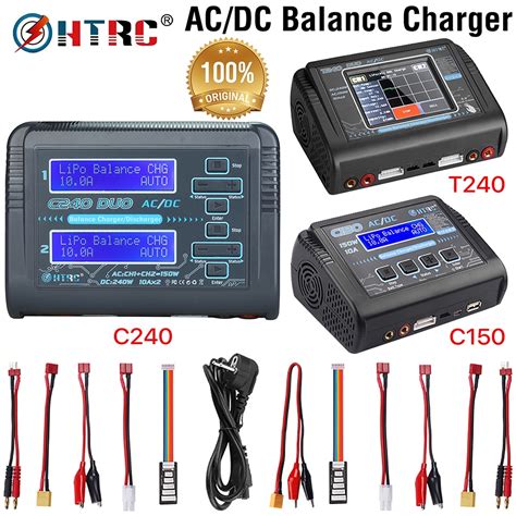 Htrc T C C Lipo Battery Balance Charger S Ac Dc Dual Rc