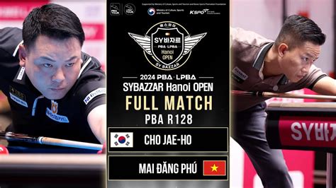 Full Match Cho Jae Ho Mai Ng Ph Pba R Sy Hanoi Open