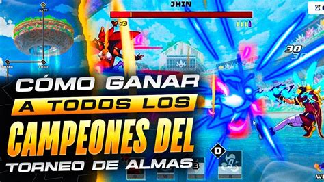 Cómo vencer A TODOS LOS CAMPEONES en Torneo de las Almas Evento Soul