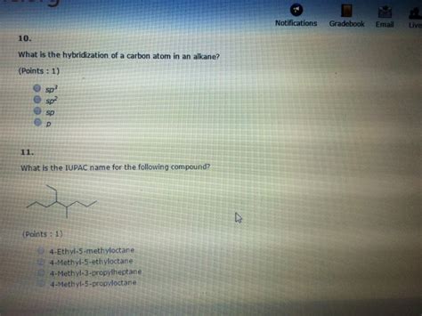 Solved Which Of The Following Molecules Are Aliphatic