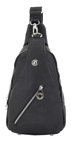 Mochila Cruzada Simil Cuero Good Company 2114 g Maple Envio Envío gratis