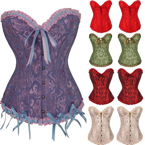 Tejiojio Party Corsets For Women Summer Savings Womens Vintage Gothic