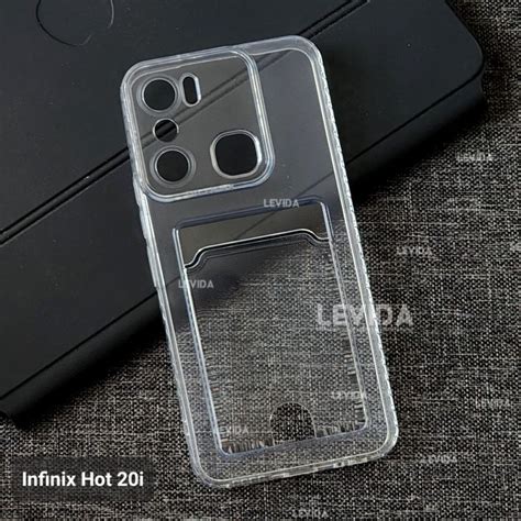 Jual Infinix Hot I Card Case Bening Slot Kartu Case Infinix Hot I