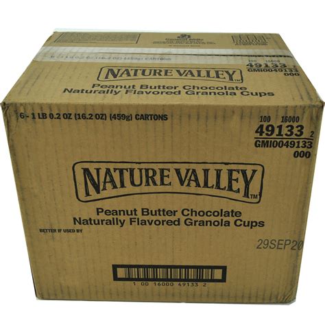 Nature Valley™ Granola Cups Snack Peanut Butter Chocolate (12 ct) 1.35 ...