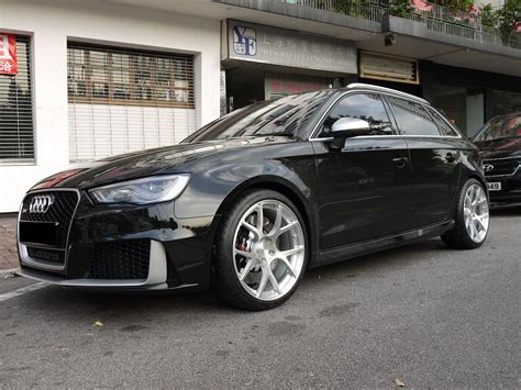 Audi Rs V Hatch Black Bc Forged Rs Wheel Front