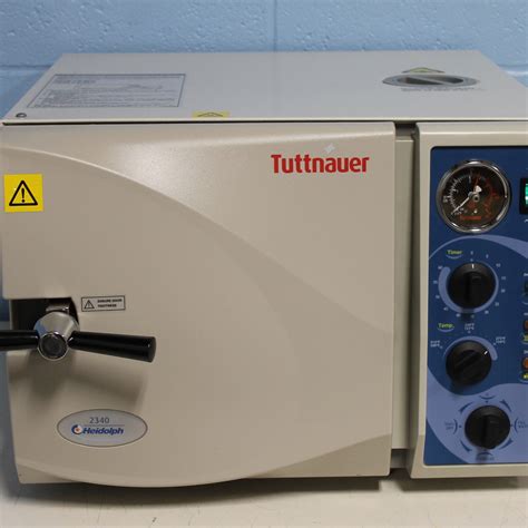 Heidolph Tuttnauer 2340M Autoclave Sterilizer Analog Model