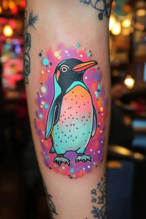 150+ Penguin Tattoo Ideas For Woman - FlashYourTat