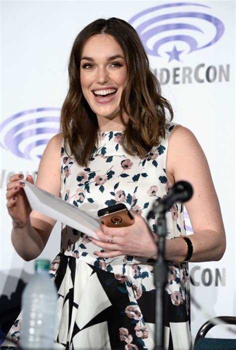 Elizabeth Henstridge Marvel S Agents Of SHIELD Panel At WonderCon In