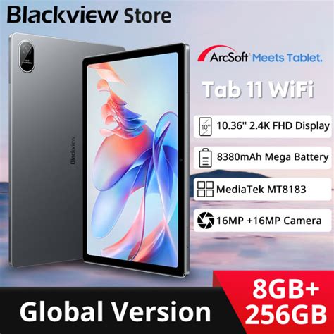 Blackview Tab 11 WiFi Tablet 8GB 256GB 10 36 2 4K FHD Display MTK