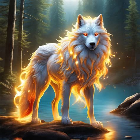 Magic Wolf By Pixeldixel2023 On Deviantart