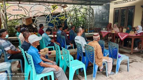 Pertemuan Gapoktan Randuwatangan Ii Jogonalan Lor Dan Jogonalan Kidul