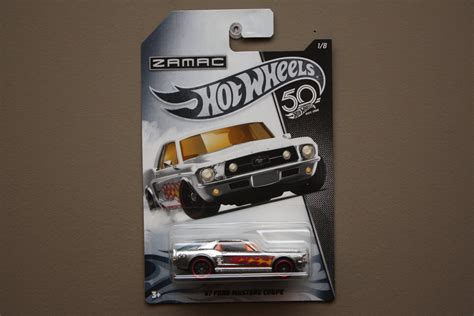 Hot Wheels 2018 50th Anniversary Zamac Series Complete Set Of 8