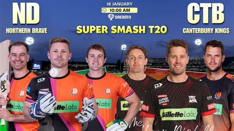 NB Vs CTB Super Smash T 20 Dream11 Team Of Today Match NB Vs CTB T 20