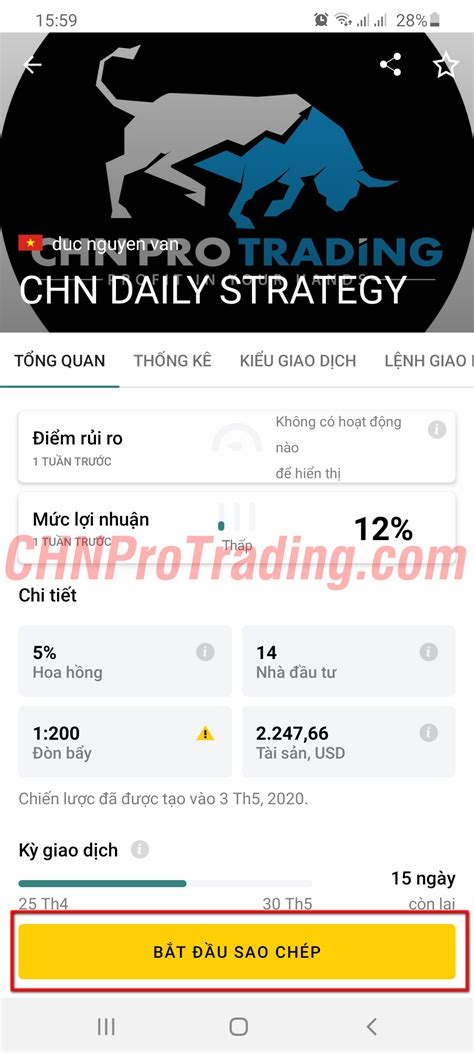 Hướng Dẫn Copy Trade trên Social Trading Exness CHN PRO TRADING