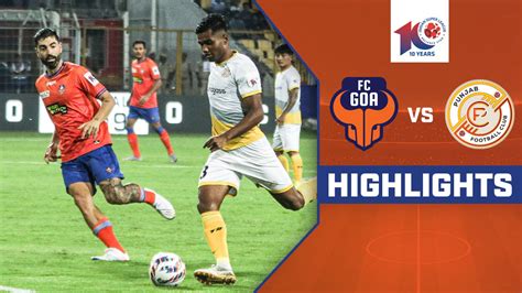 Watch FC Goa Vs Punjab FC - Highlights Video Online(HD) On JioCinema