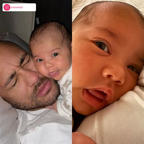 Neymar Compartilha Registros Encantadores Da Filha Mavie E Bruna