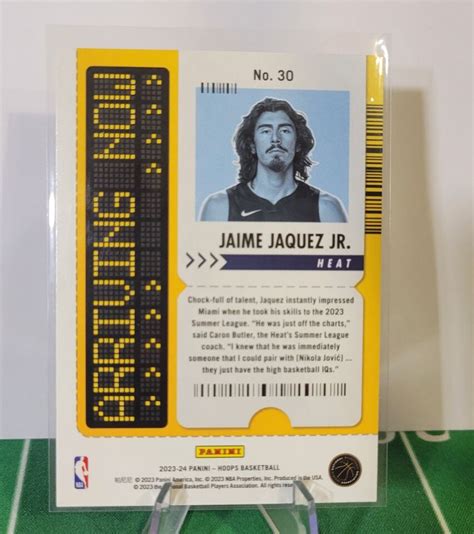 Arriving Now Jaime Jaquez Jr Panini Nba Hoops Rookie Card Rc Ebay