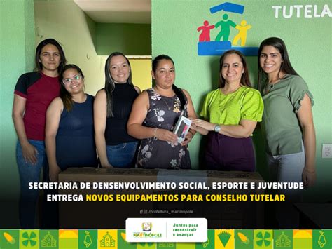 Secretaria De Desenvolvimento Social Entrega Novos Equipamentos Para O Conselho Tutelar