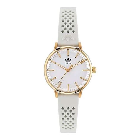 Promo Jam Tangan Unisex Adidas Code One Aosy23025 White Dial White