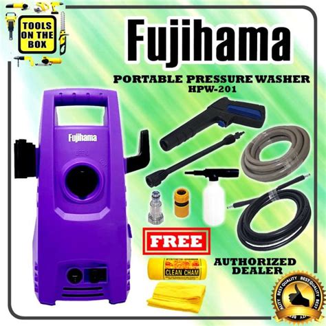 Fujihama Pressure Washer HPW 201 With FREE Chamois Lazada PH