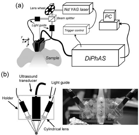 A Schematic Of The High Frame Rate Photoacoustic Imaging System