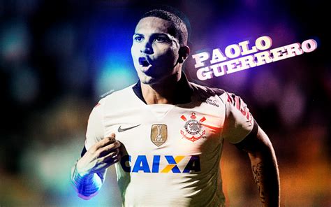 Paolo Guerrero Hd Sport Club Corinthians Paulista Rare